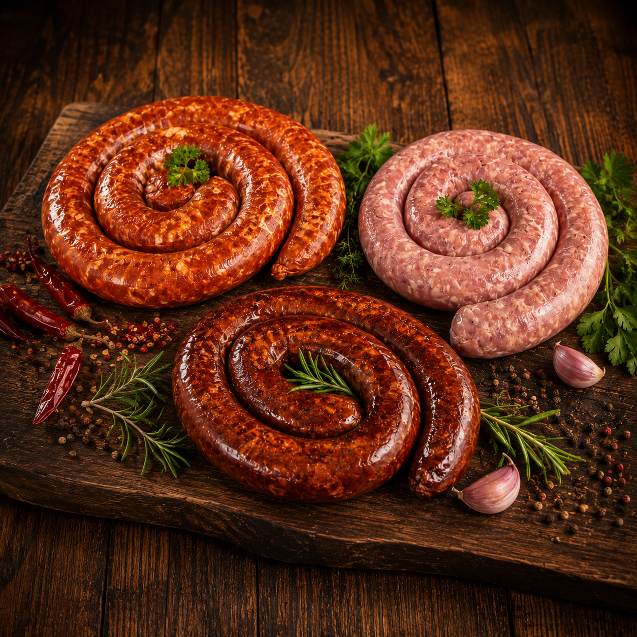 Chorizo artesanal La Orquídea