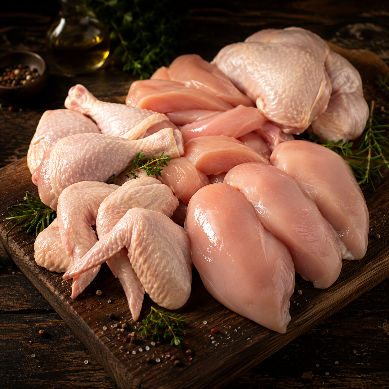 Pollo fresco